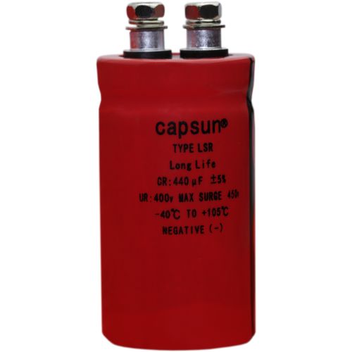 电动直流压缩机用铝电解电容器400v440uf冷冻机 冷藏机用直流电容